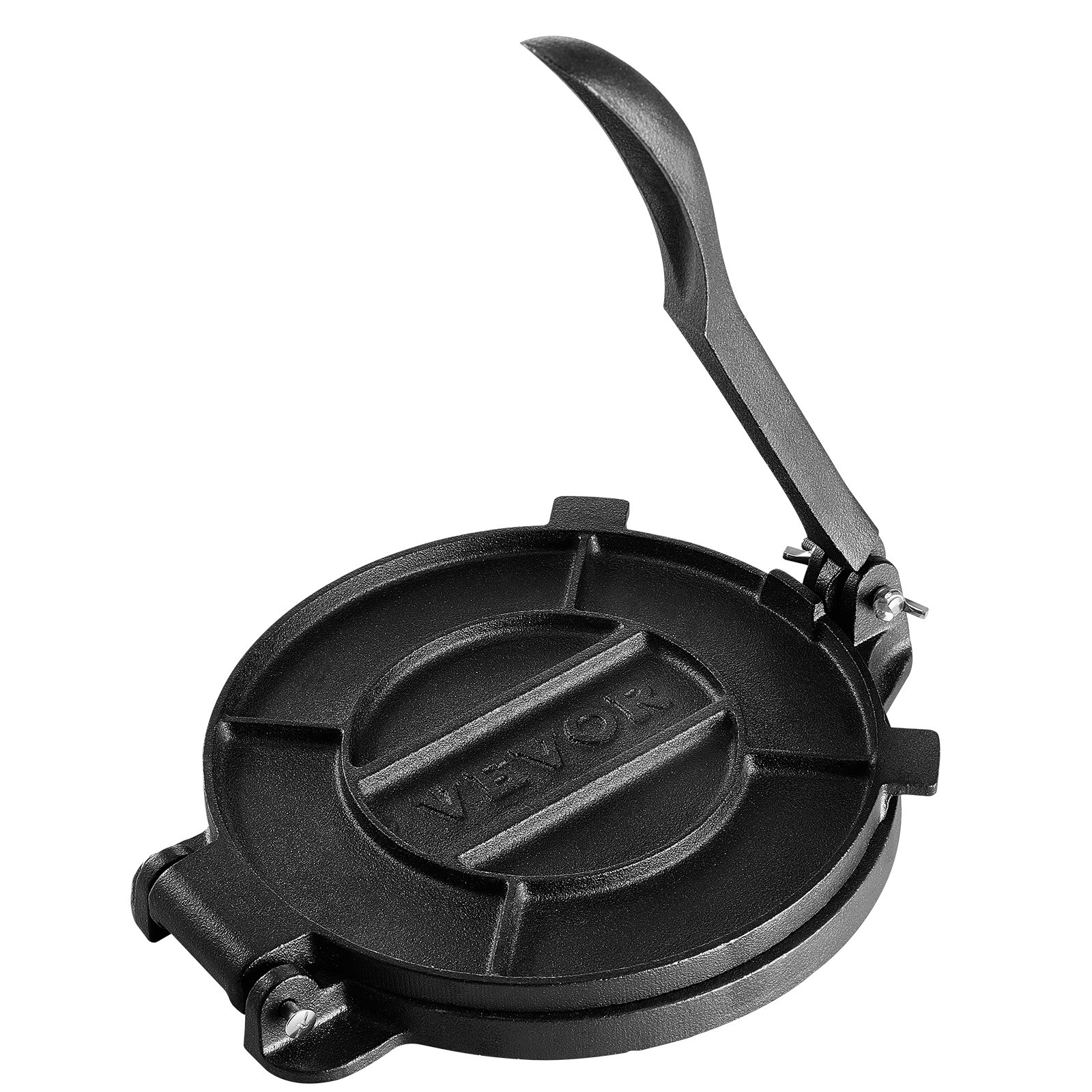 VEVOR 8 Inch Tortilla Press Chapati Maker Roti Dough Maker Heavy Duty Cast Iron