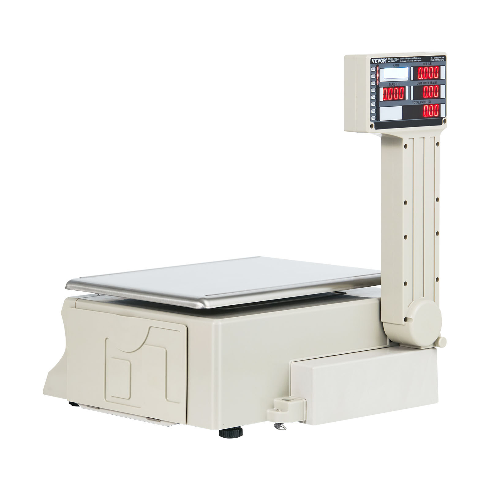 VEVOR 66Lbs 30KG Electronic Price Computing Scale Commercial Food Meat Weighting
