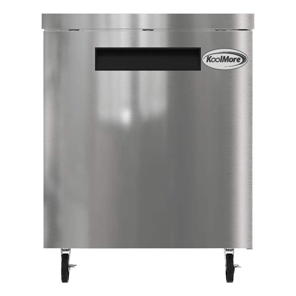 Pemberly Row 27″ One Door Commercial Undercounter Refrigerator 5 cu. ft. in