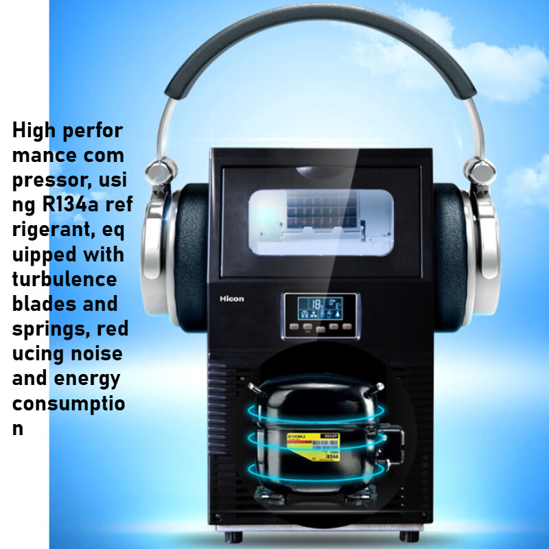 40 Ice Grid Portable Self-Cleaning Electric Automatic lce Maker Machine 110lbs