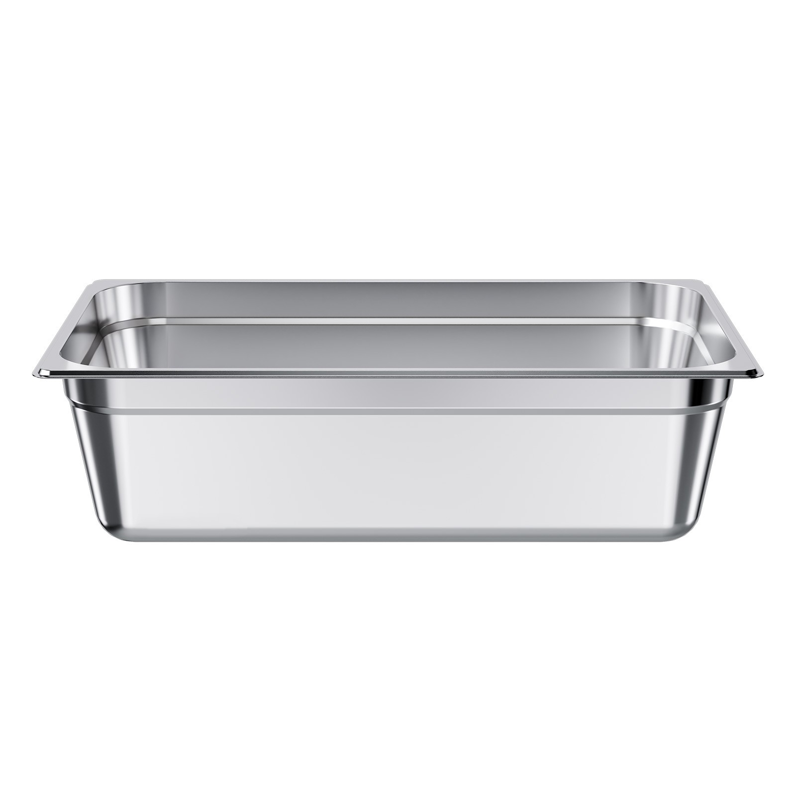 Uimoso 6“ 1 Pack Steam Table Pan Stainless Steel Hotel Food Prep Pan Full-Size