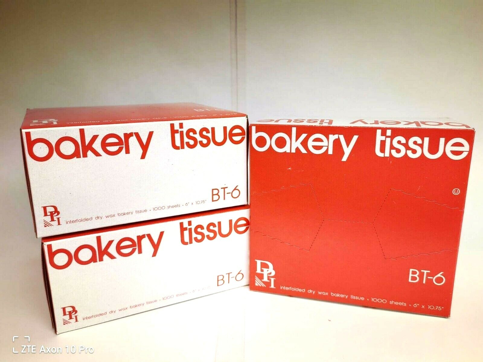 Bakery Tissue Paper BT-6, DPI Pop-Up, 6″ x 10.75″ (Pack of 1000 Sheets)