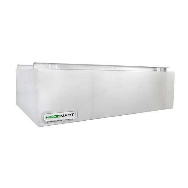 HoodMart 4′ x 48″ Type 2 Commercial Kitchen Heat and Fume Hood