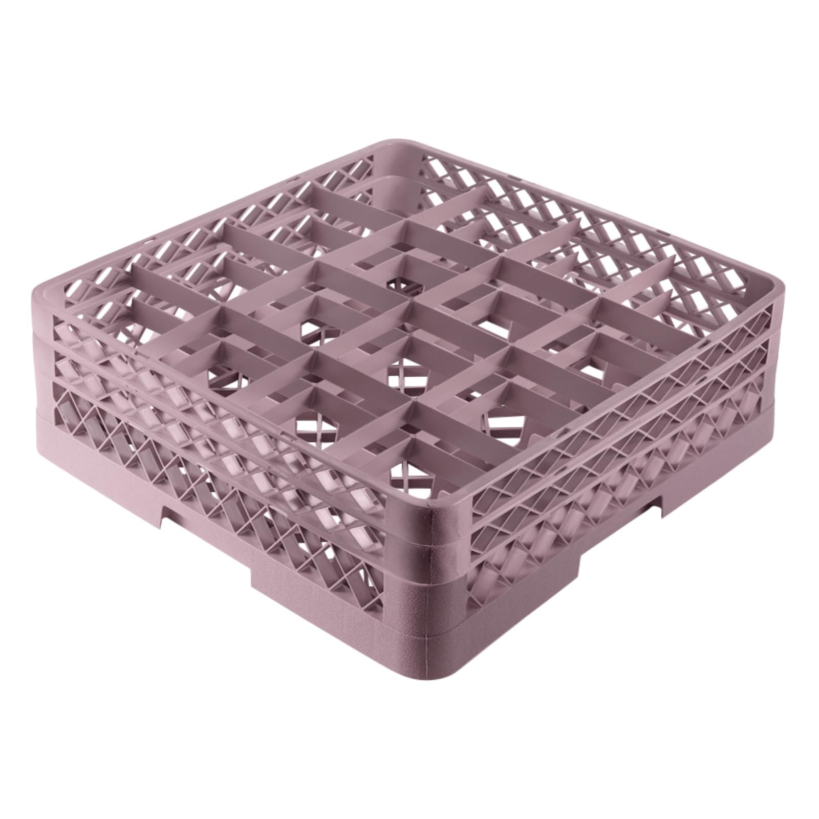16 Compartments with 2 Extenders Heavy-Duty for Commercial Cup Rack Restauran…