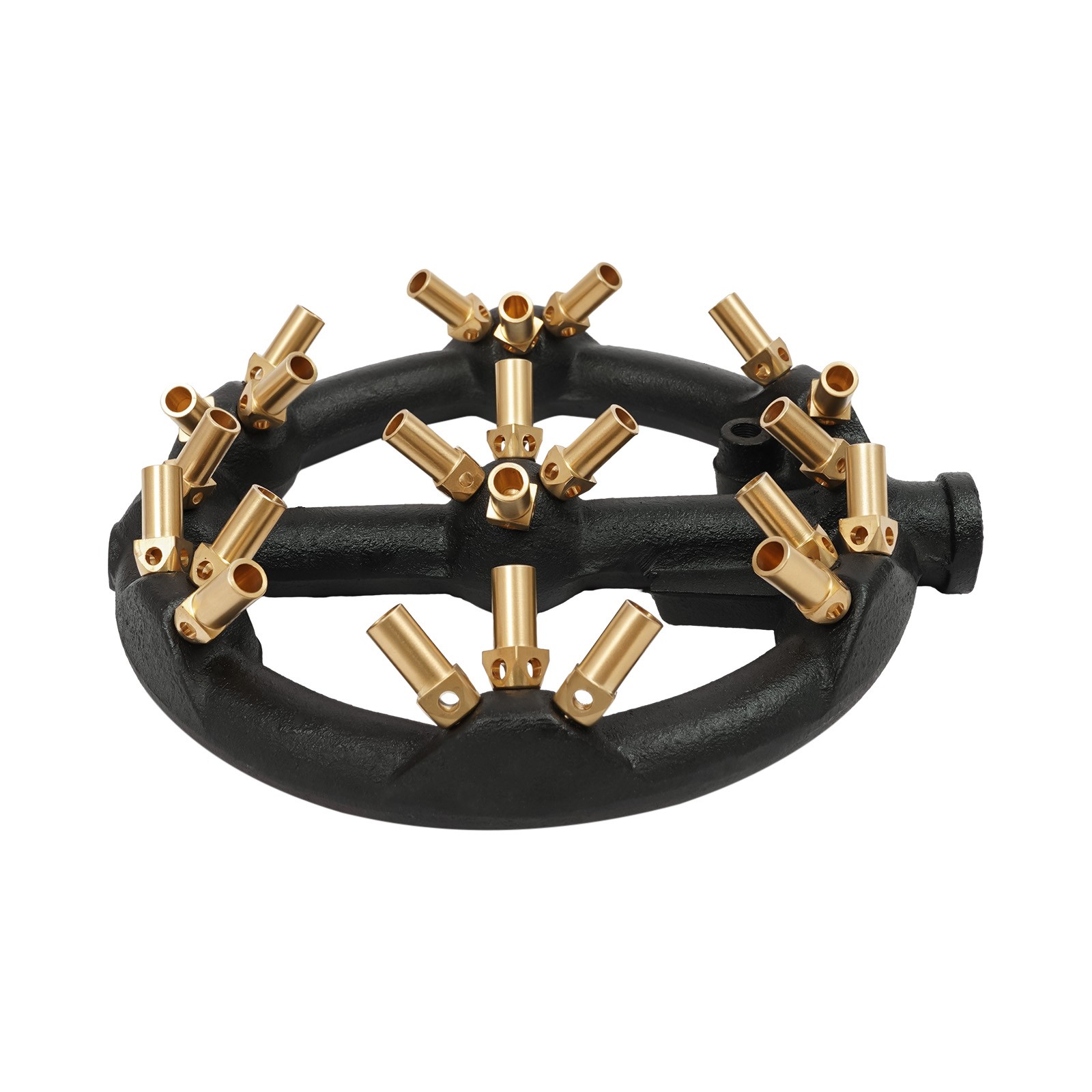 23 Tips Heads Jet Burner Round Shape Natural Gas Jet Burner 22.5cm Cast Iron NEW
