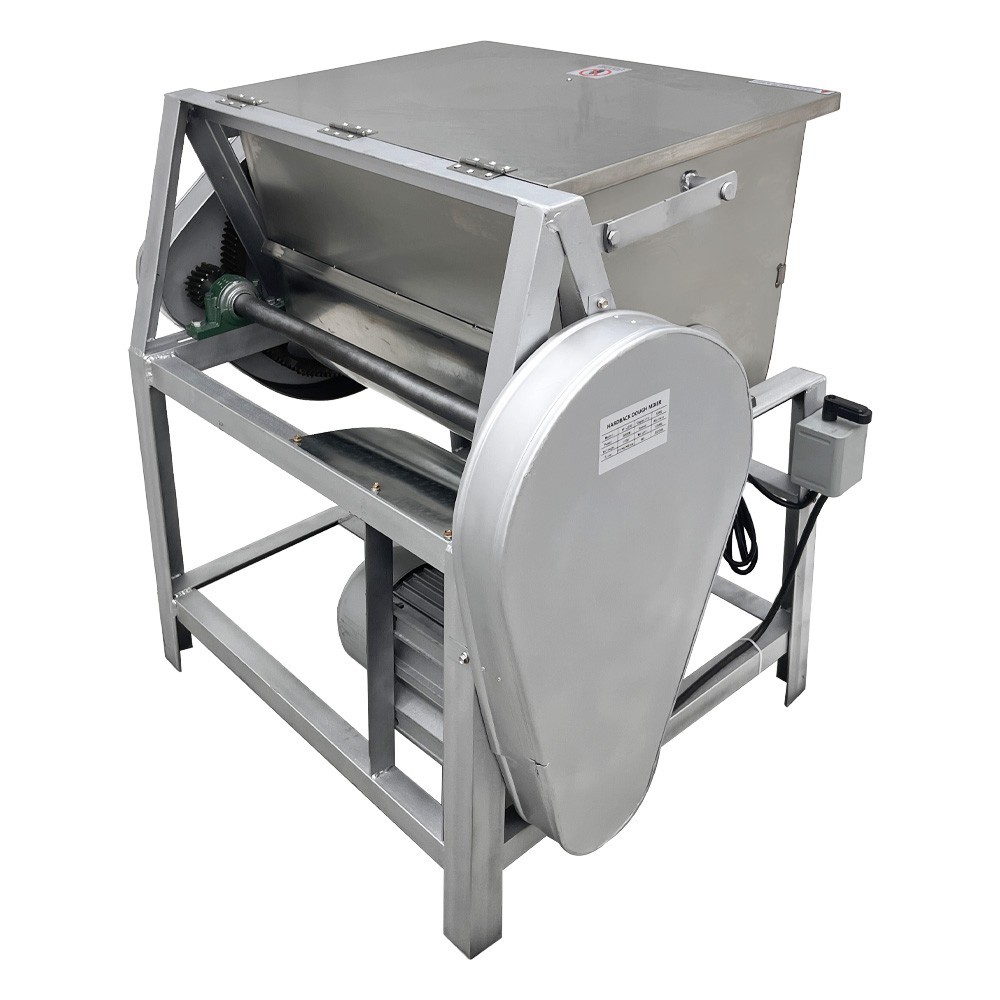 Stainless Steel 110 LBS Commercial Dough Mixer Machine 110V Electric Flour Mixer