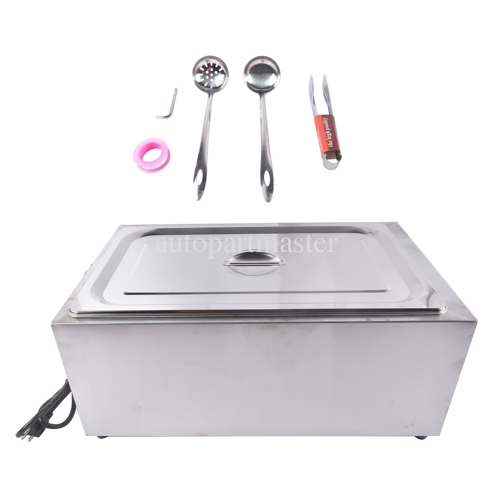 Catering Food Warmers Steam Table Food Warmer 1200W 1 / 2 / 3 / 4 / 5 / 6 Pan