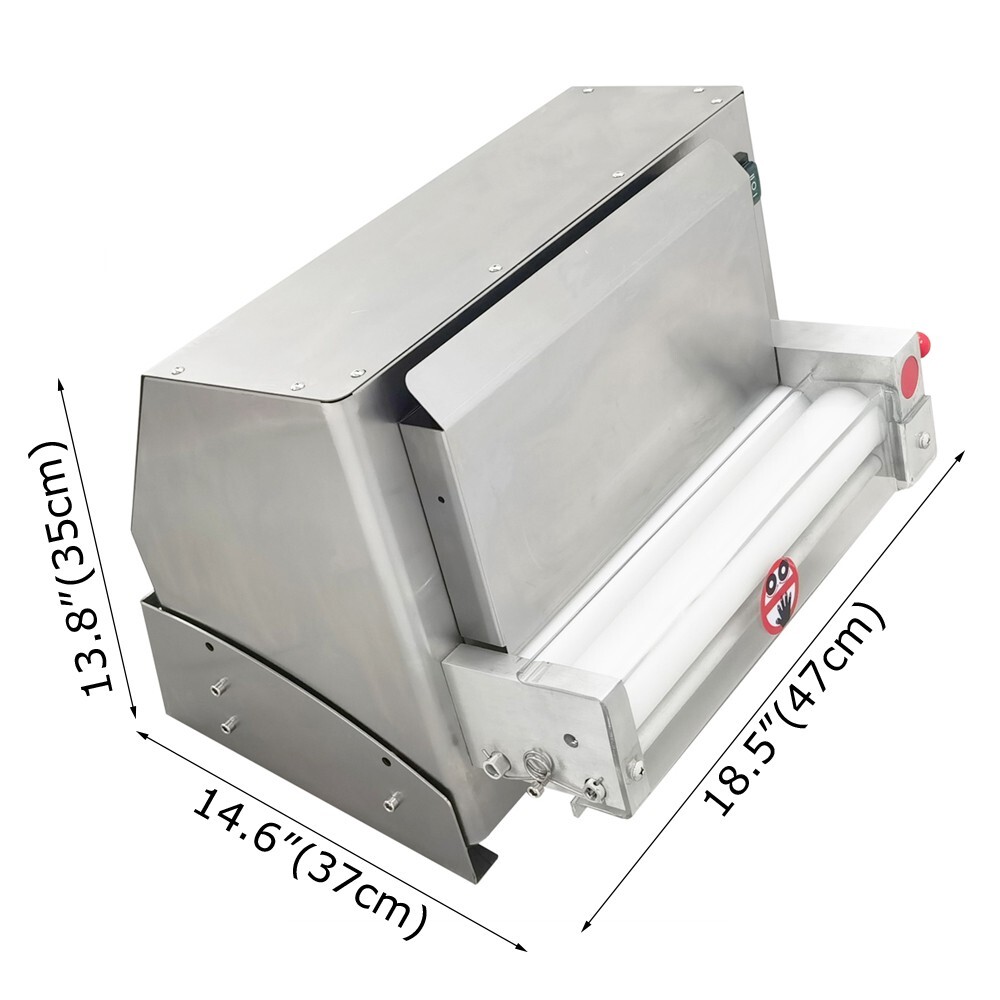 Open Box!! Electric Pizza Cake Dough Roller Sheeter Pastry Press Making Machine