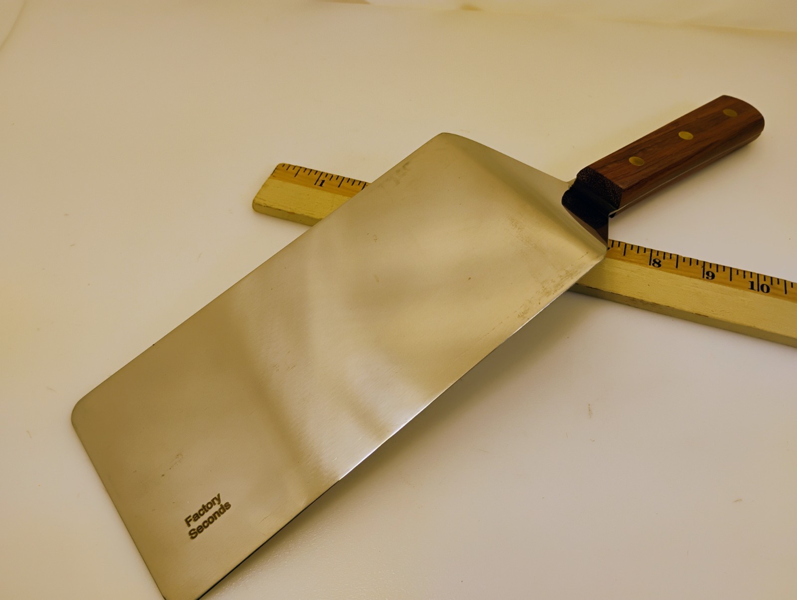 Dexter USA Smashburger Spatula S8699 LARGE 8X4 Blade Wood Handle Factory2nd