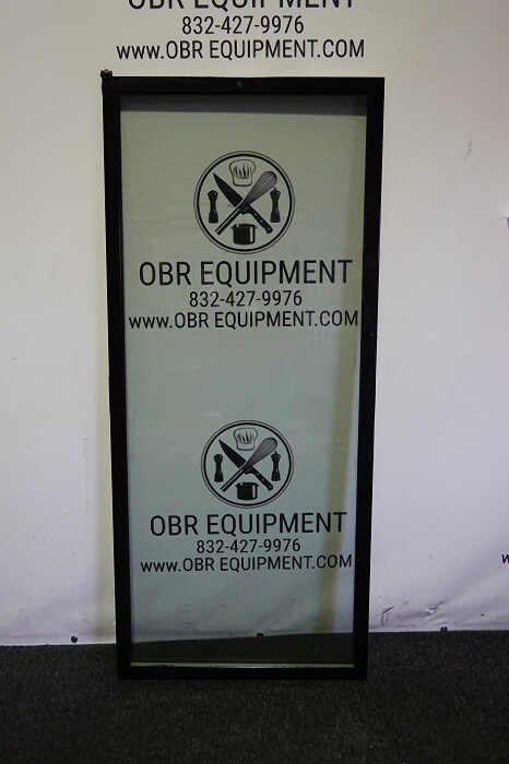 ANTHONY LOW TEMP LOT OF 4 GLASS DOORS FOR COMMERCIAL DISPLAY FREEZER’S MODEL ELM