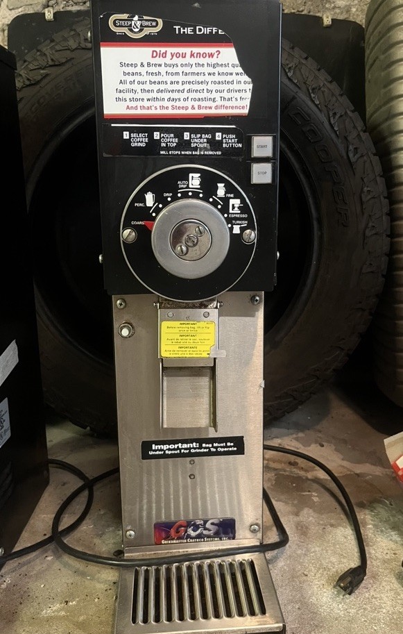Grindmaster 875 Whole Bean Commercial Coffee Grinder – Has Issue On Last Setting