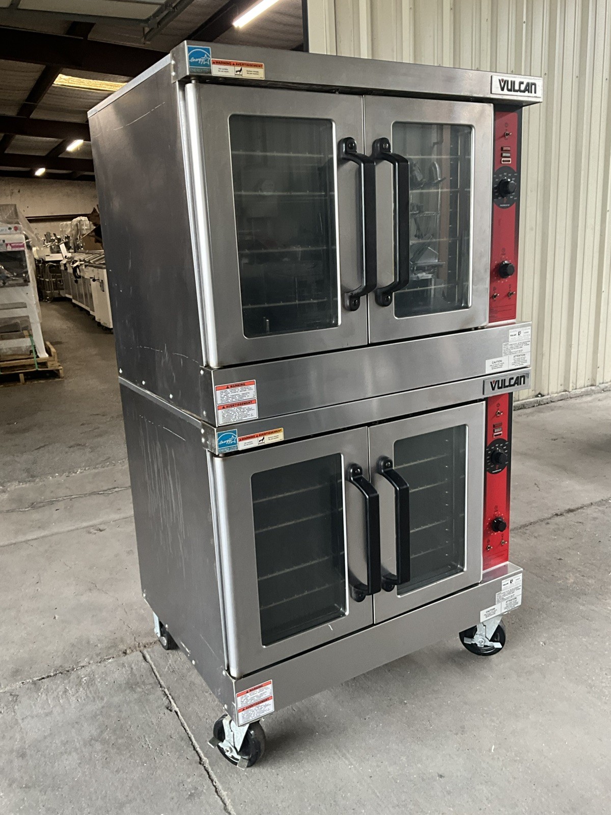 Vulcan Gas Double stack convection oven VC4GD Kitchen Catering Pastry shop F