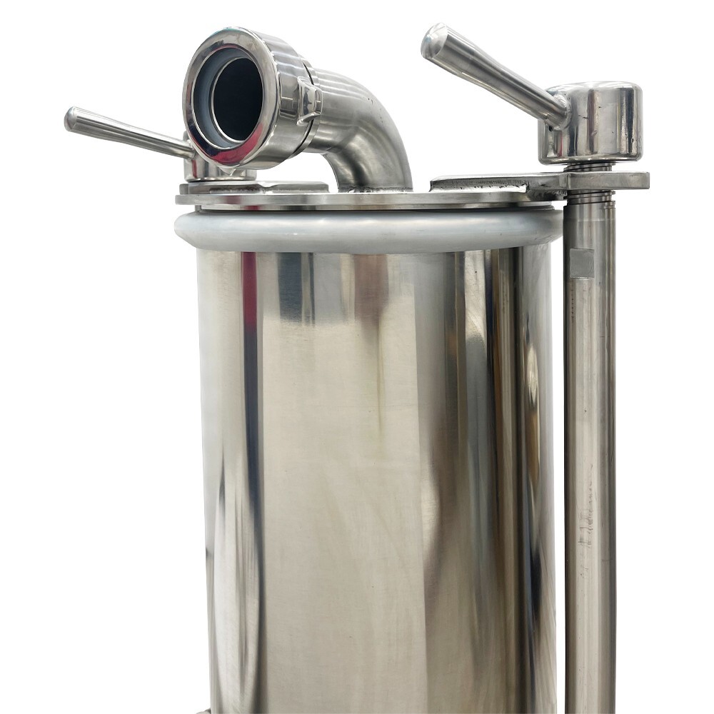 Stainless Steel 110V 26L Hydraulic Auto Sausage Stuffer Filler 3 Enema Nozzles