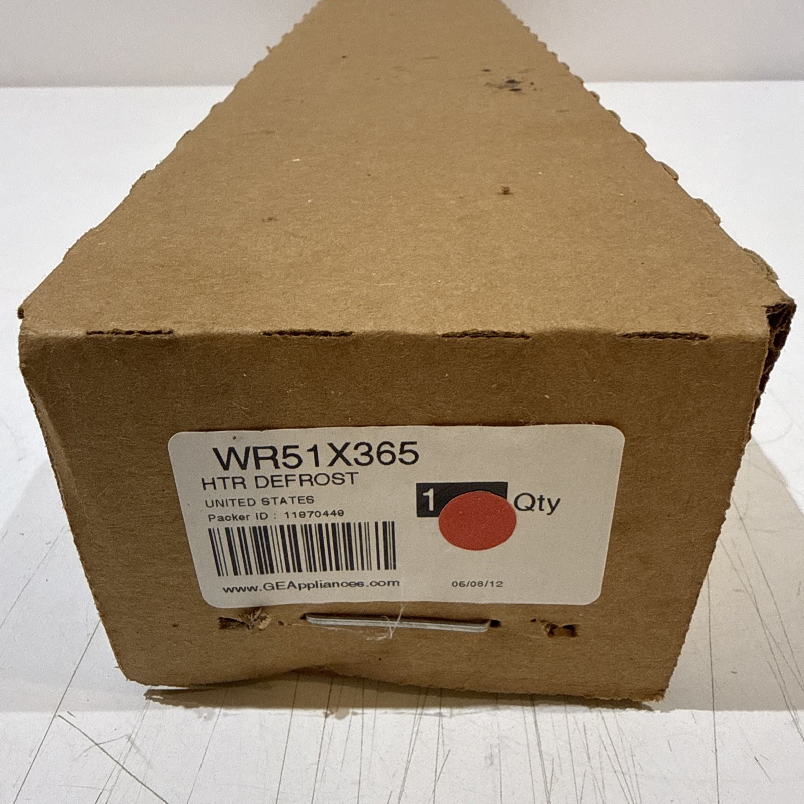 NEW Genuine GE WR51X365 Refrigerator Defrost Heater Glass Tube *FREE SHIPPING*