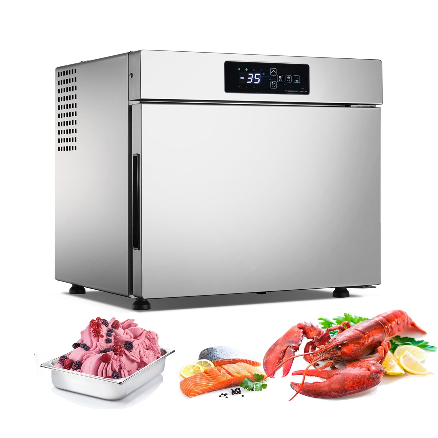 Kolice 32L Blast Freezer, Blast Chiller, Freezer Cabinets for ice cream desserts