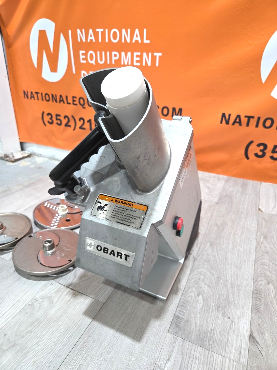 HOBART FP100 Continuous Feed Food Processor – 120V – Tested & Ready to Go!