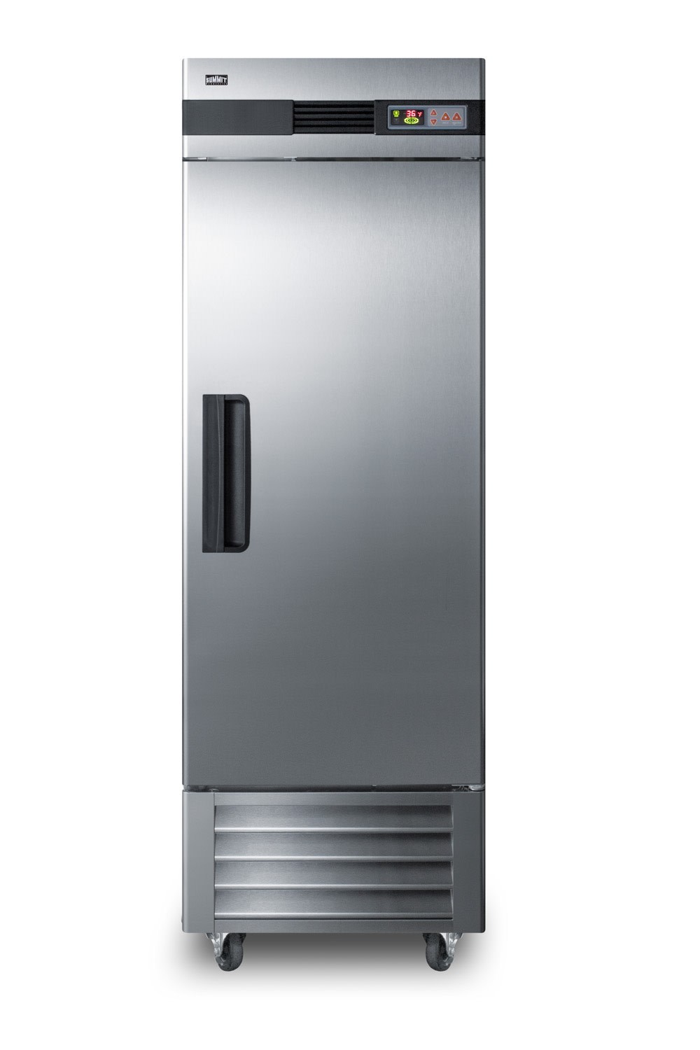 Summit SCRR232 28″W 23 Cu. Ft. Commercial Reach-In Refrigerator – Stainless