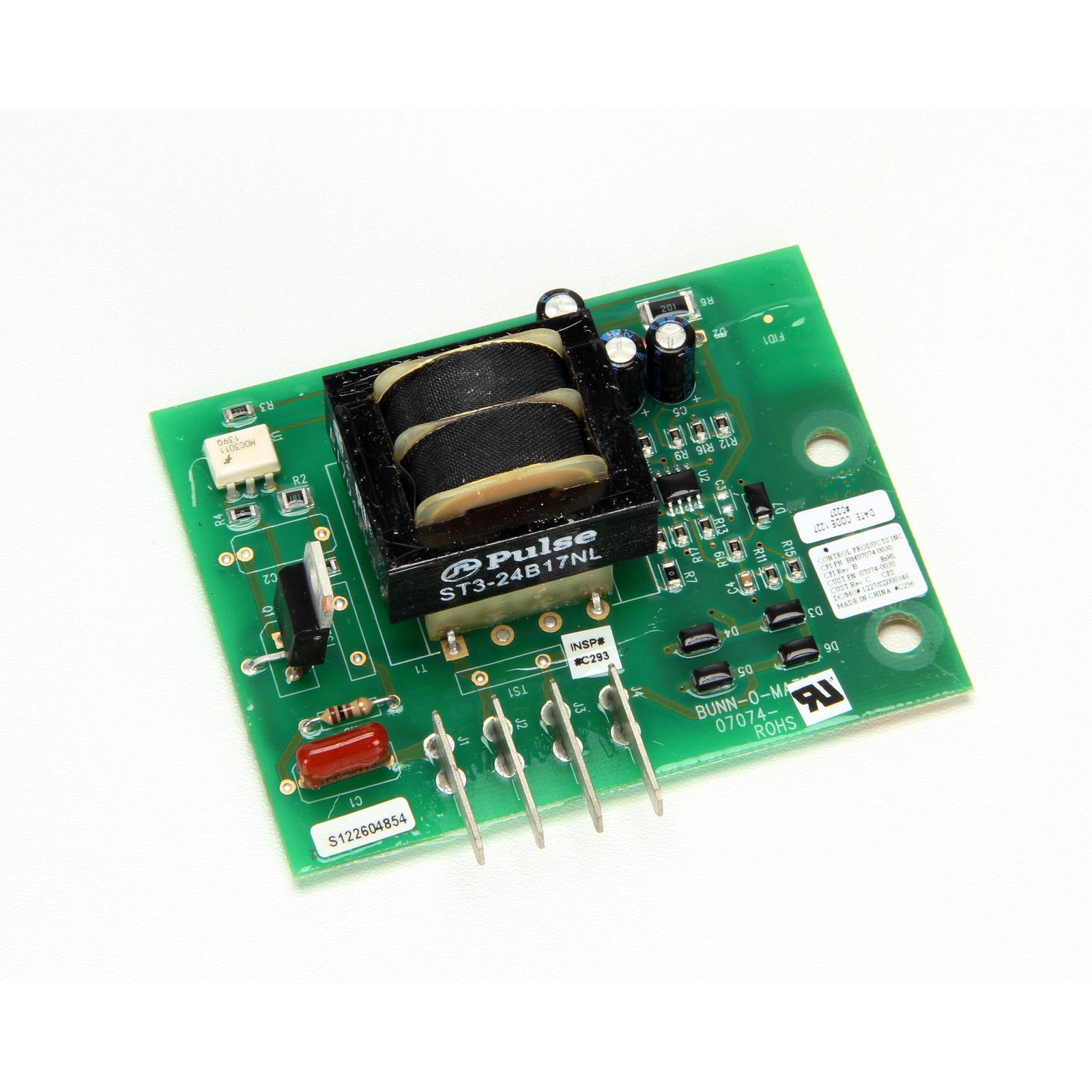 Bunn Control Board Assembly Liq Level 120V 5S Rohs 07074.1030 – Genuine OEM