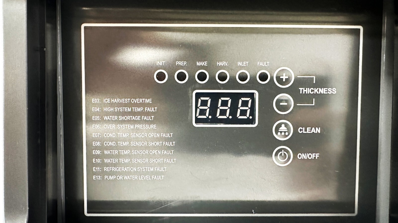NSF Commercial Ice Maker 500 LBS/ Day, Free Standing Ice Machine