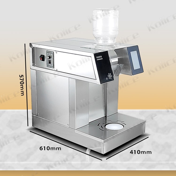 Kolice Ice Shaving Machine, Snowflake Ice Maker,Ice Crusher Shaver-540lbs/day