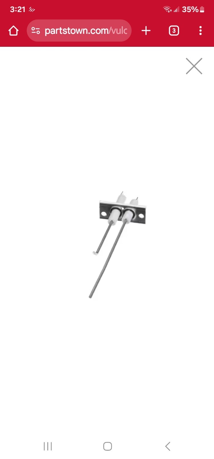 Hobart/ Vulcan Ignitor/sensor