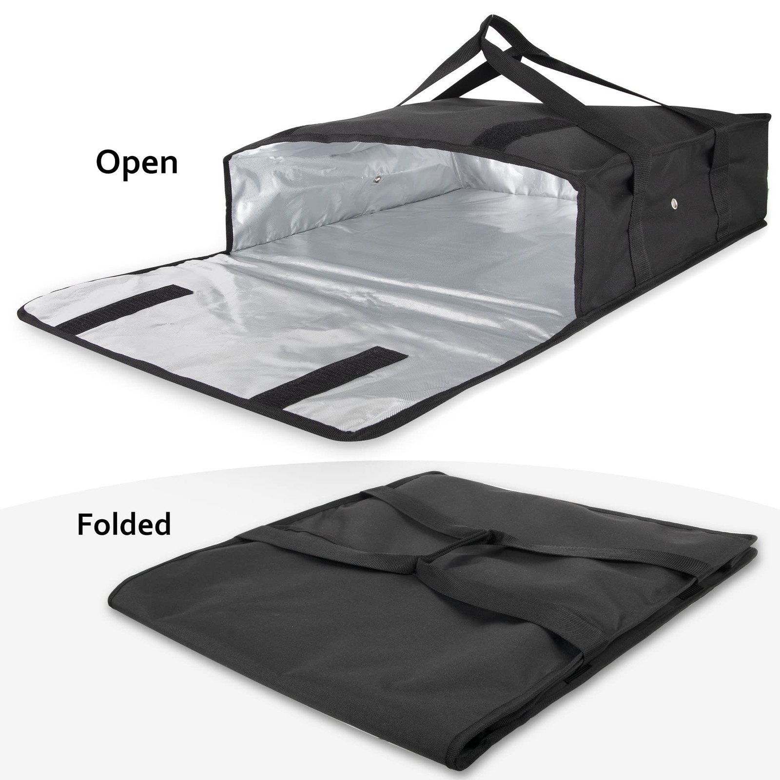 Pizza Bags for Delivery, Insulated Pizza Delivery Bag for Delivery Drivers, 2…