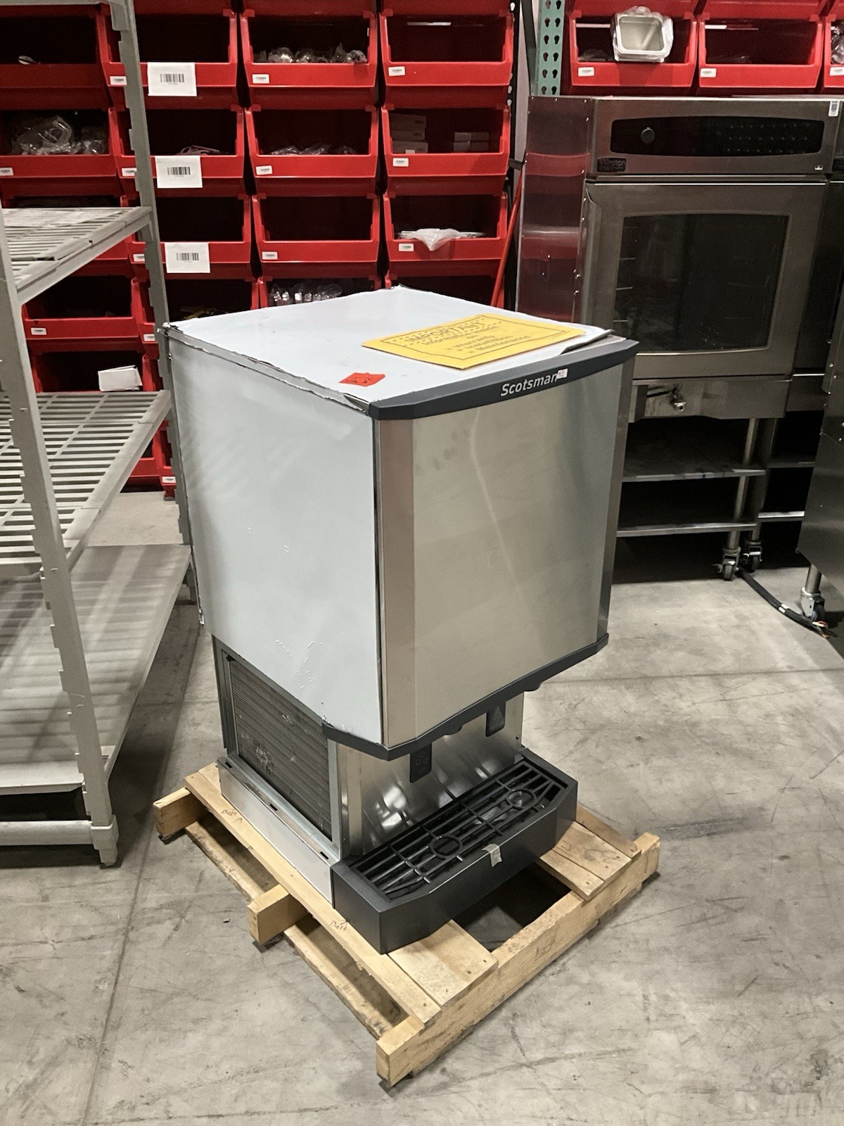 Scotsman HID540A-1 500lb Ice & Water Dispenser Air Cooled 40lb Bin Cap GD