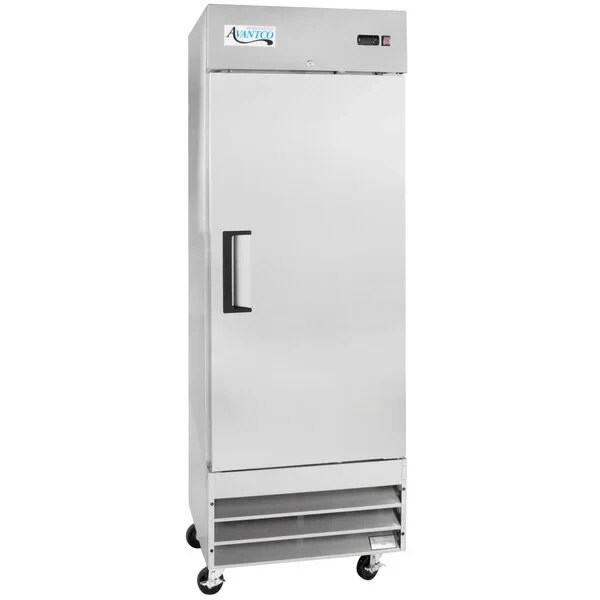 Avantco A-19R-HC 29″ Solid Door Reach-In Refrigerator Used Excellent Condition