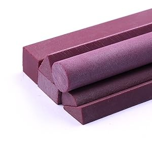 ALEE Polishing Stone, 6pcs Grit 3000# Ruby Whetstone Polishing Stone