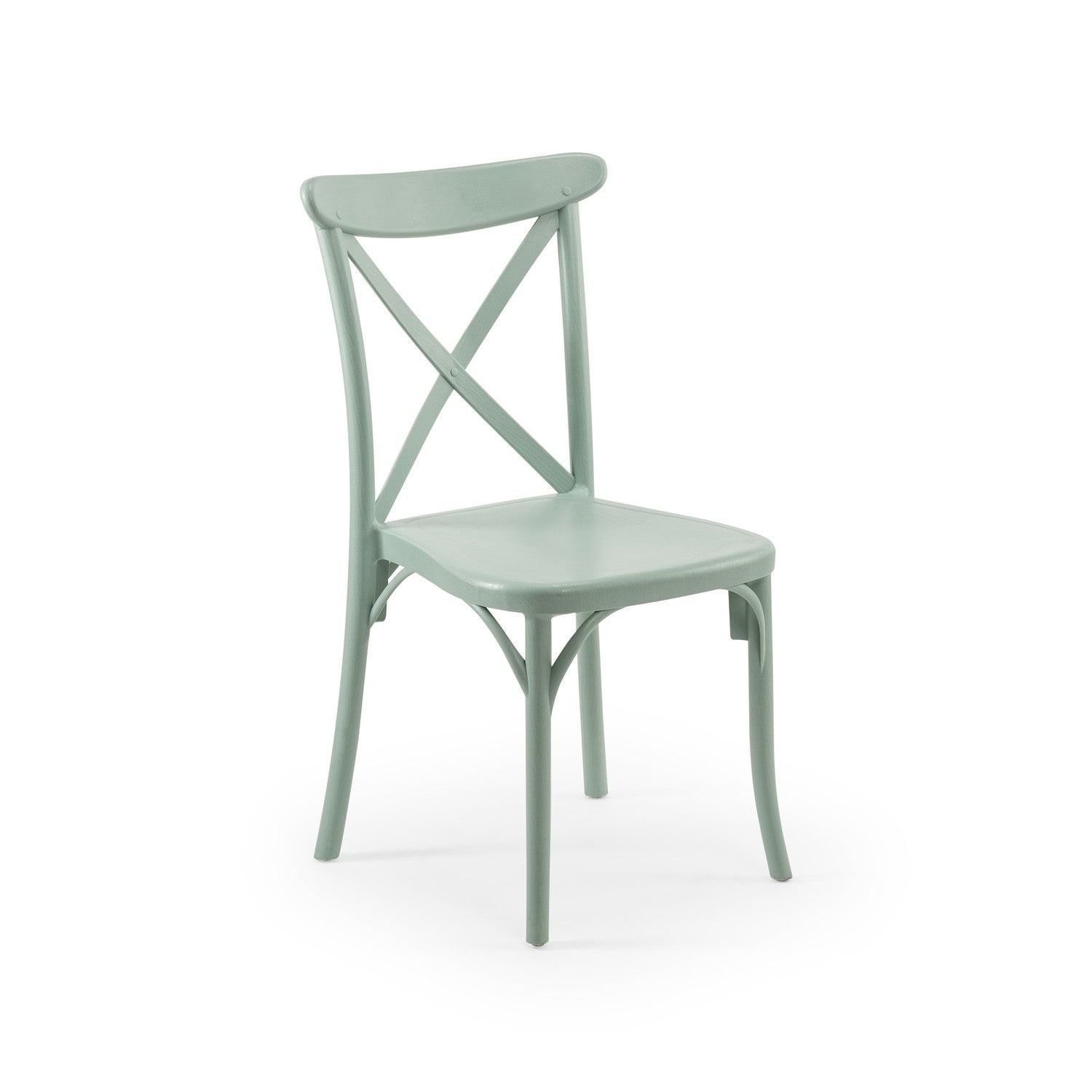 Tilia Chair Capri Stackable Plastic Armless Chair Restaurant Patio Outdoor BULK