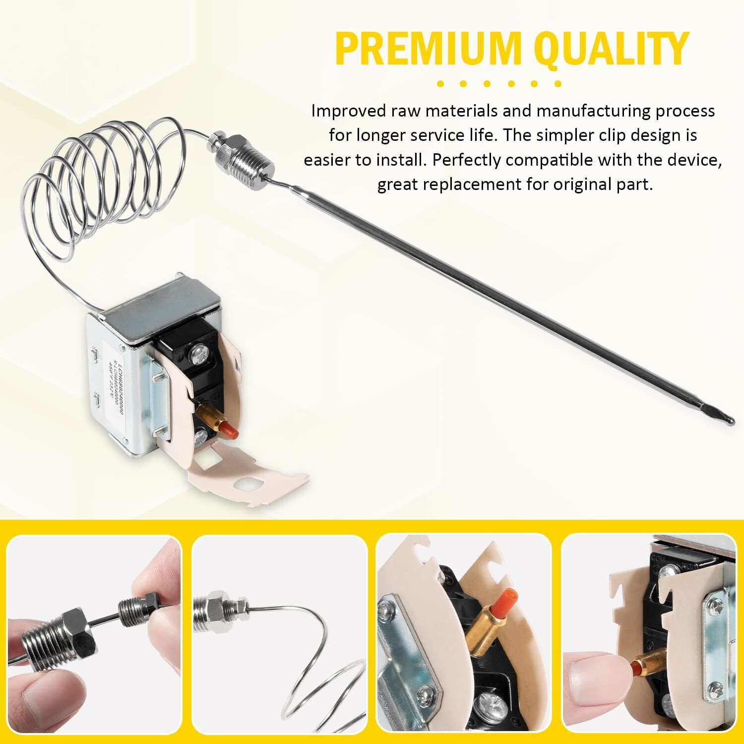 PP10084 High Limit Switch for Pitco All Gas Fryers Safety Thermostat SG14 SG18