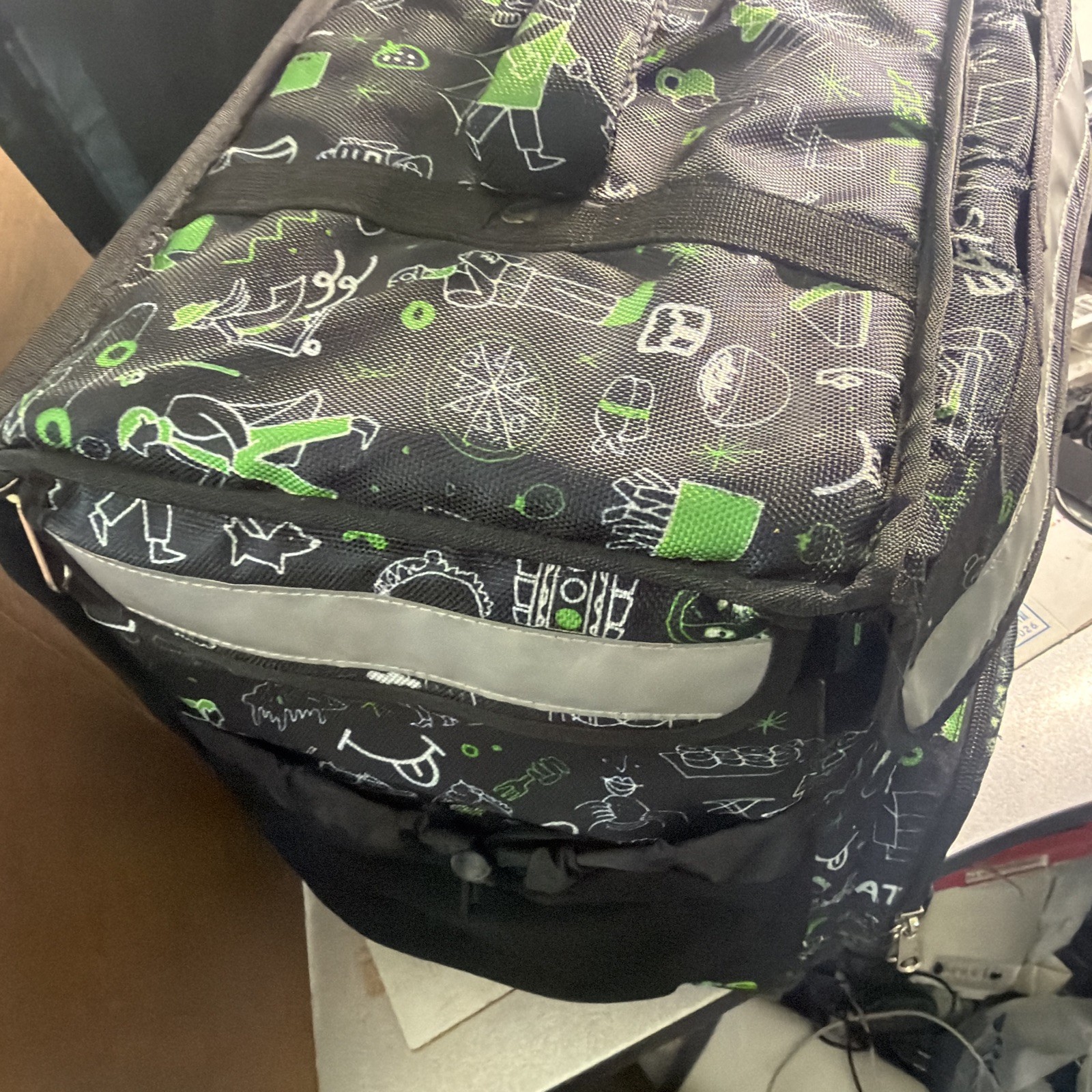 UberEats Limited Edition Artist Series Delivery Bag BackPack W/ Door Dash Bag