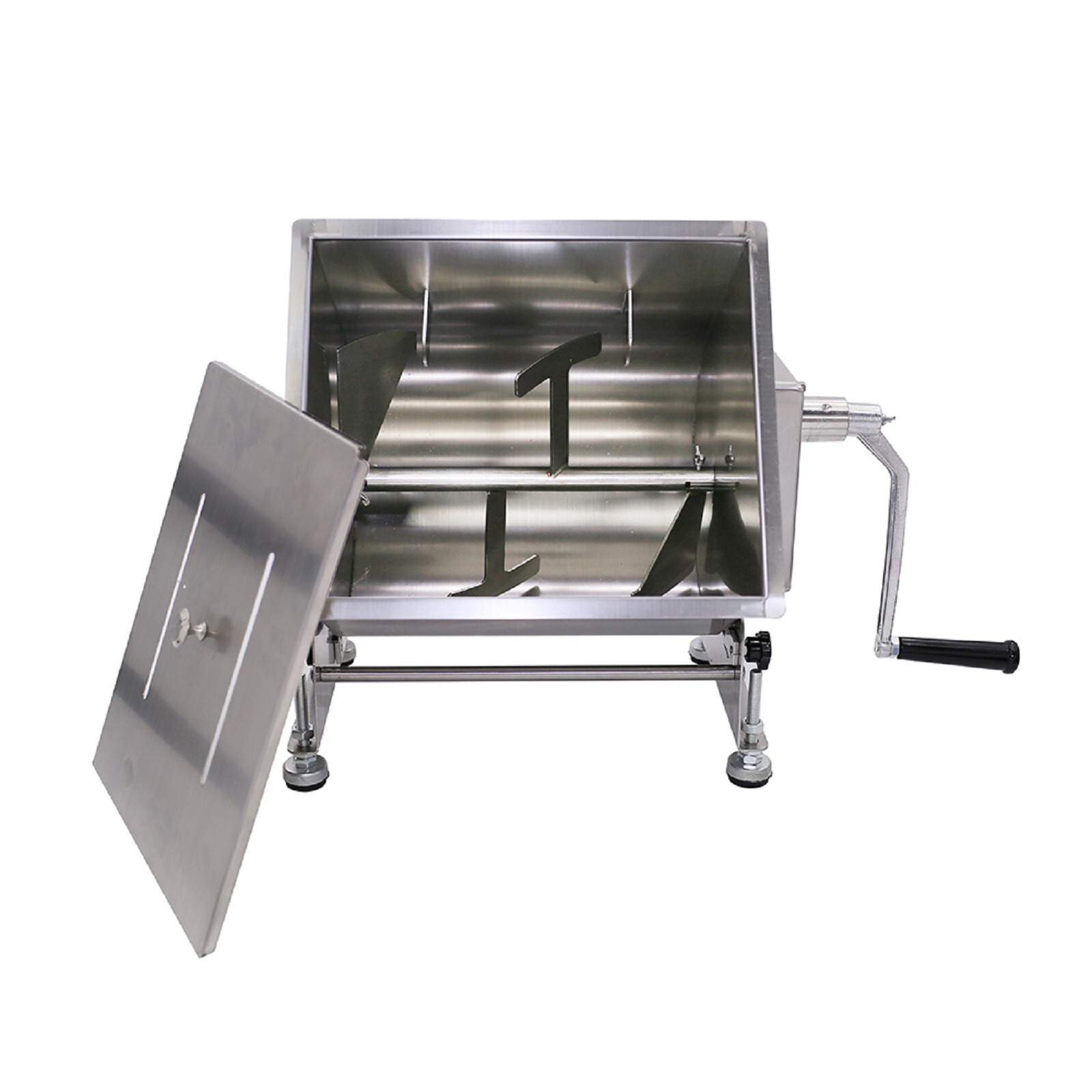 Hakka Refurbished Meat Mixer 45lbs 22.5L Capacity Tilt Tank Food Mixers