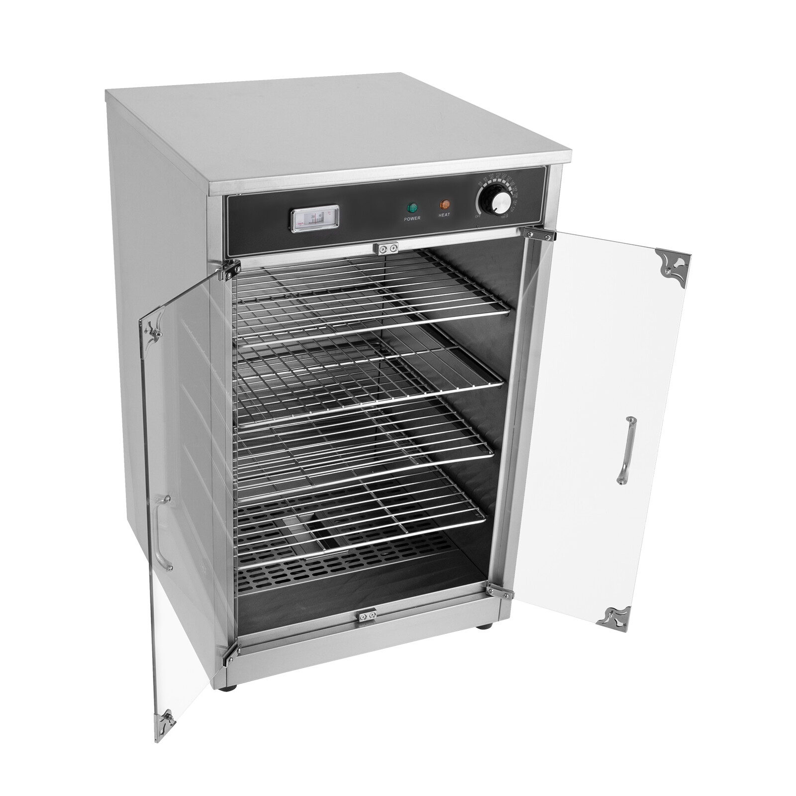 600 W Food Warmer Electric Food Warmer Countertop Heated Holding Cabinet 30-85°C