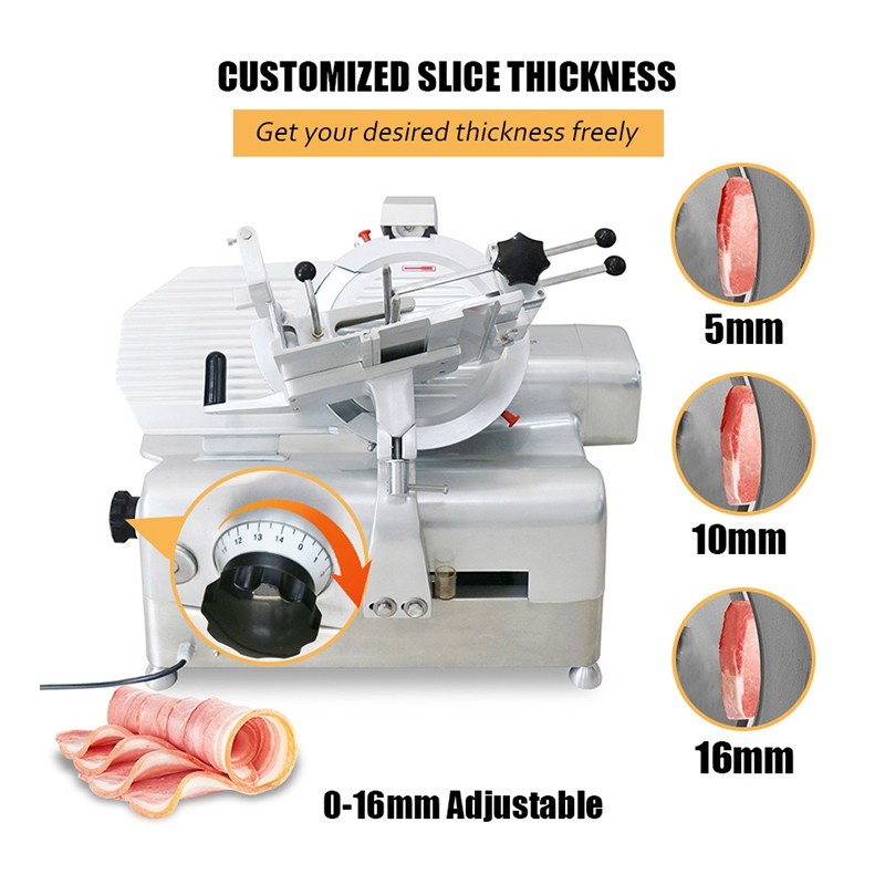 With DDp 2.2KW High-Power Stainless Steel Meat Grinder with Easy-to-Clean Blades