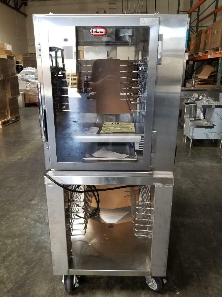 FWE MT-1826-7-7P Pass Thru Moisture-Temp Heated Holding Cabinet Slides n Shelve