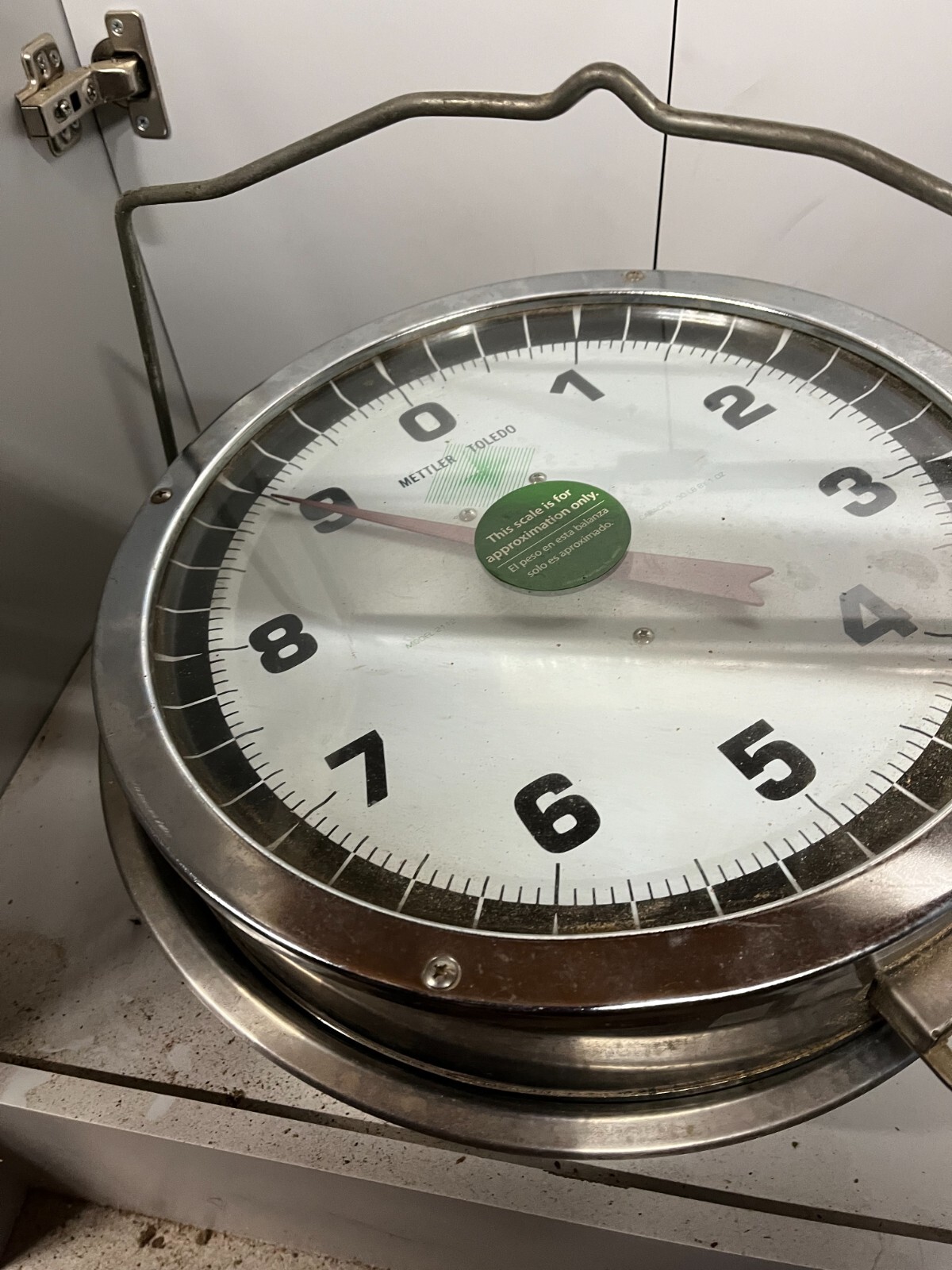 METTLER TOLEDO MODEL 2112 HANGING FRUIT & VEGETABLE SCALE 30 LBS
