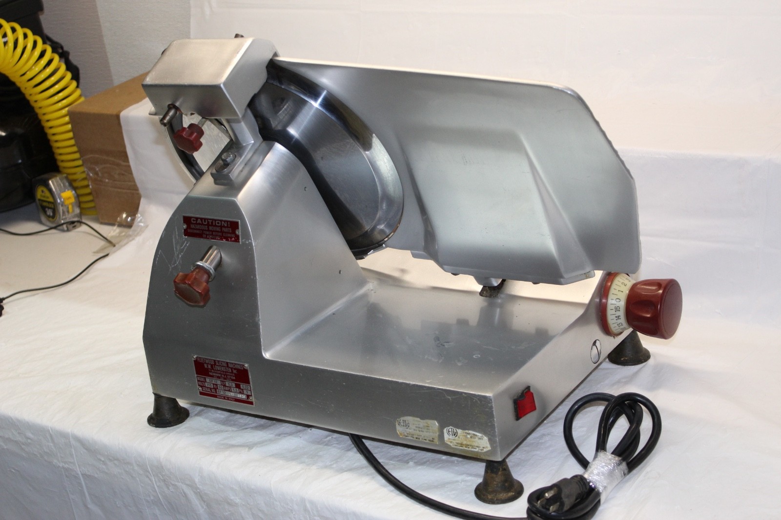 Fleetwood Commercial Electric Meat Slicer Made in Italy