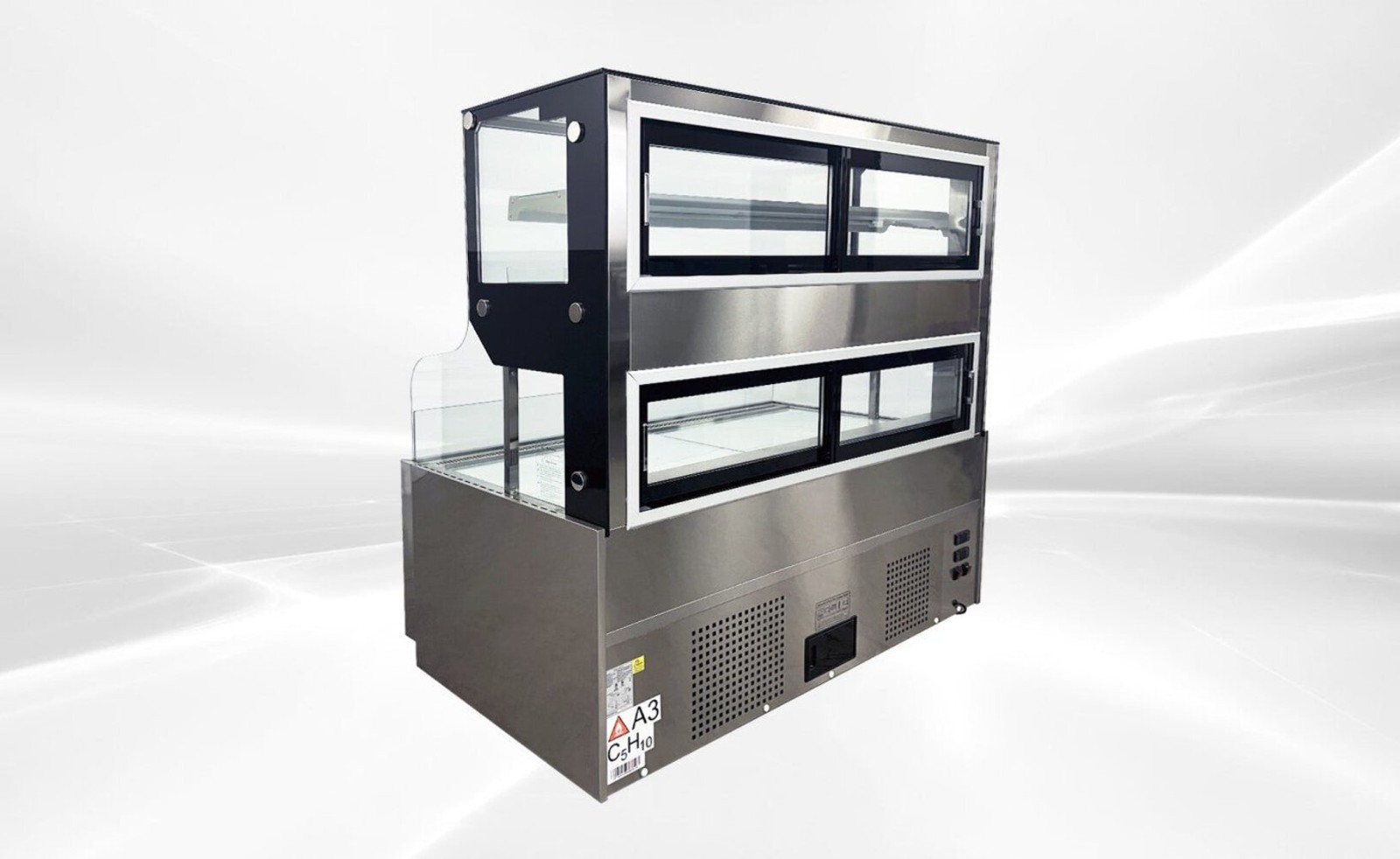 Commercial Open Air Sandwich Refrigerated Merchandiser NSF 59 in. 18.9 cu. ft. E