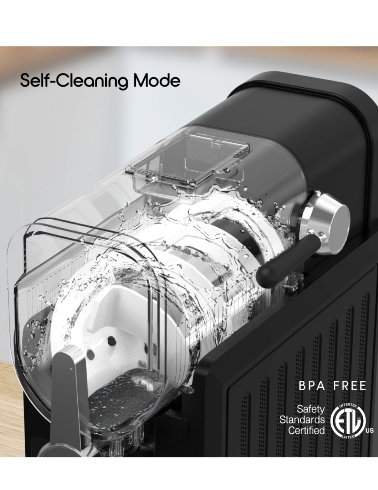 2.6L Slushie Machine & Soft Serve Ice Cream Maker with Rapid Freezing Technology