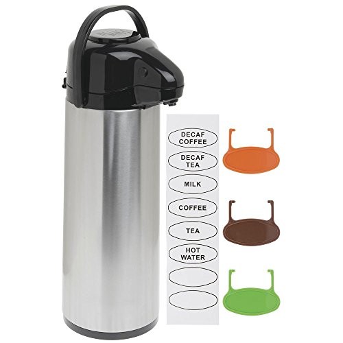 Hubert 3L Pump Lid Air Pot