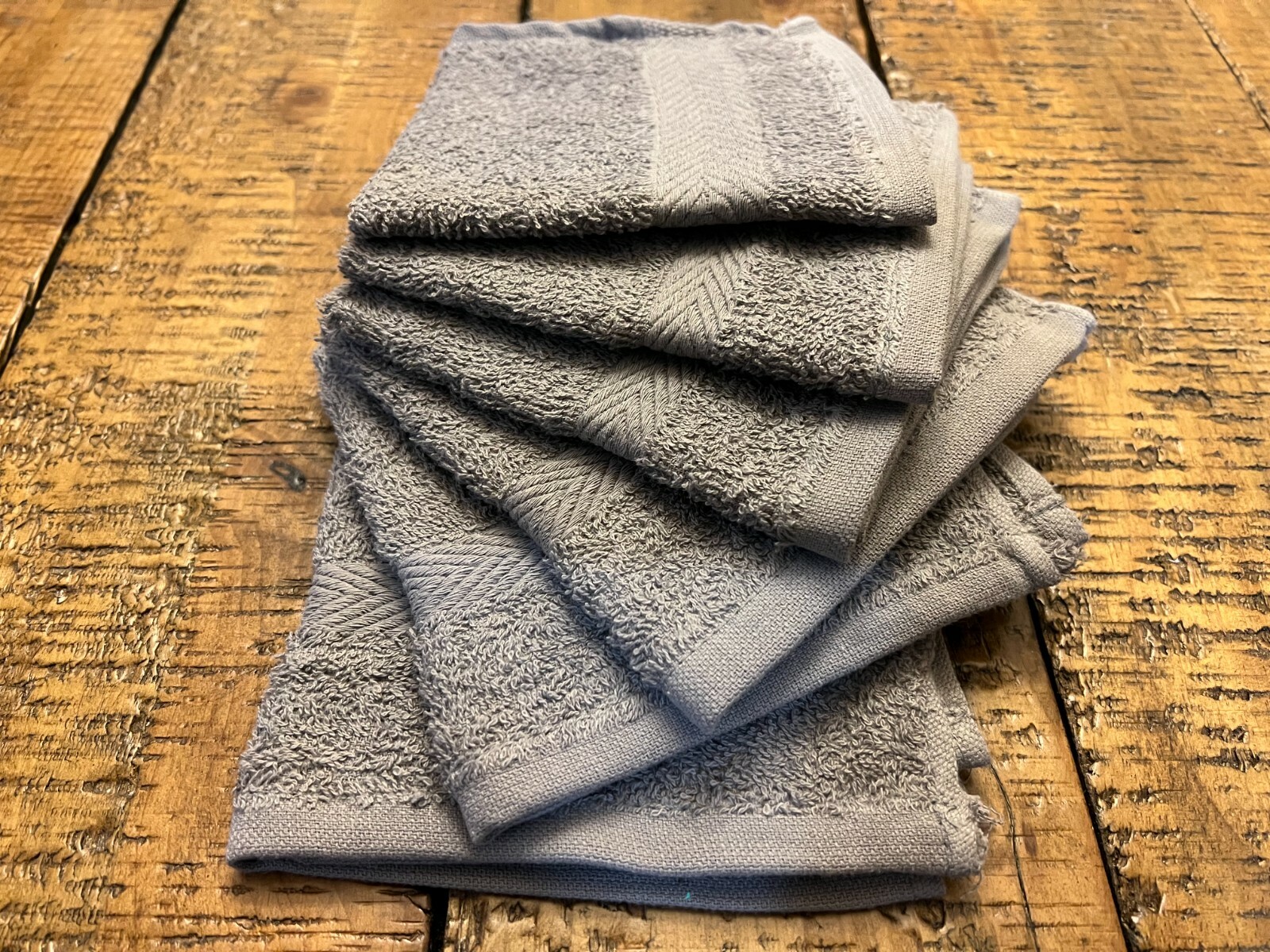 Ideal Towels Premium Grey Highly Absorbent 12 x 12 Inches Washcloths 10 Packs