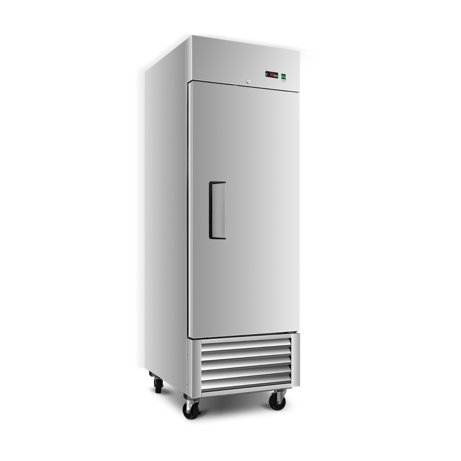 27″ Commercial Refrigerator 23Cu.ft 1 Solid Door Reach-In Upright Fridge Storage