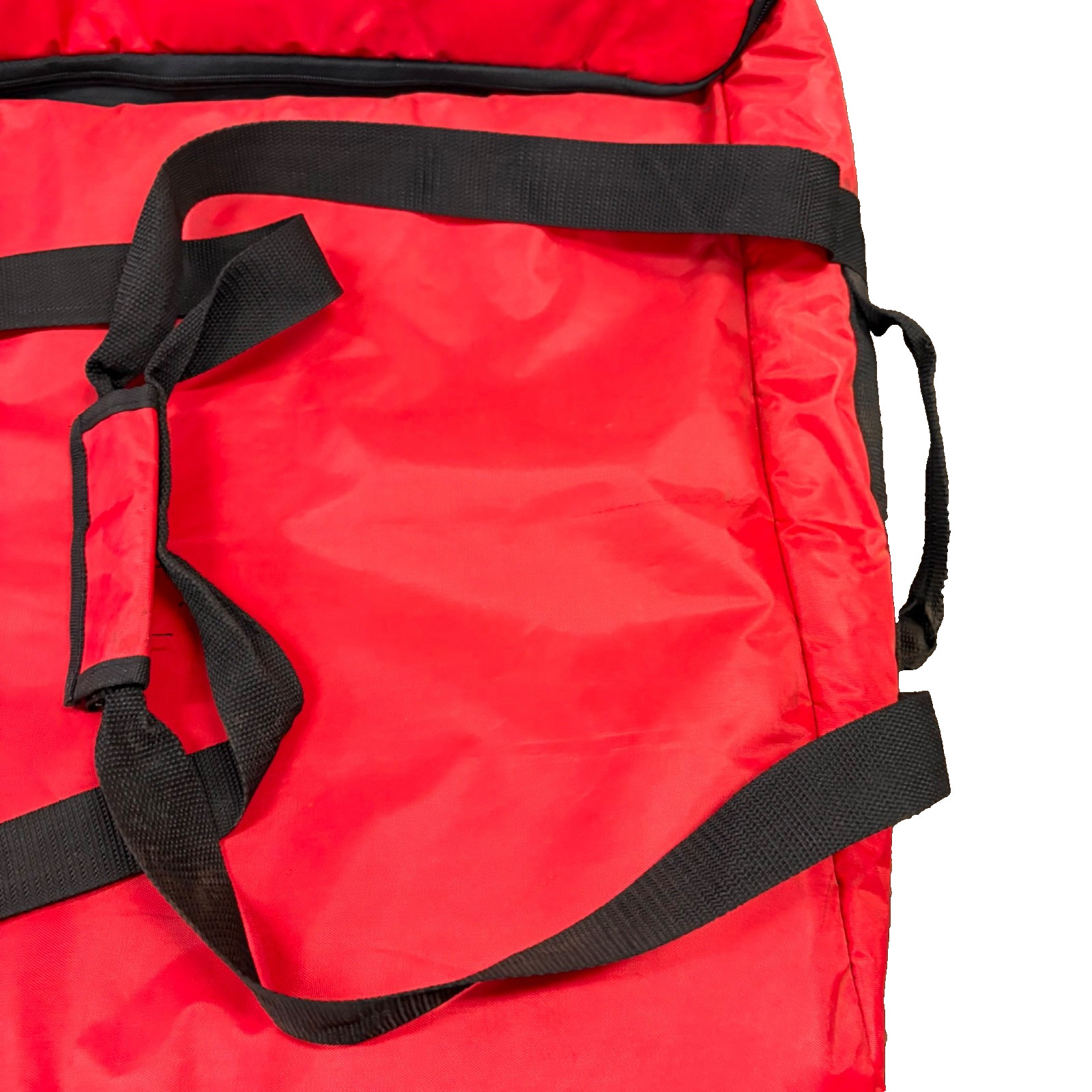 Pizza Box Delivery Bag, Insulated, Red Polyester – 18″ x 18″ x 12″