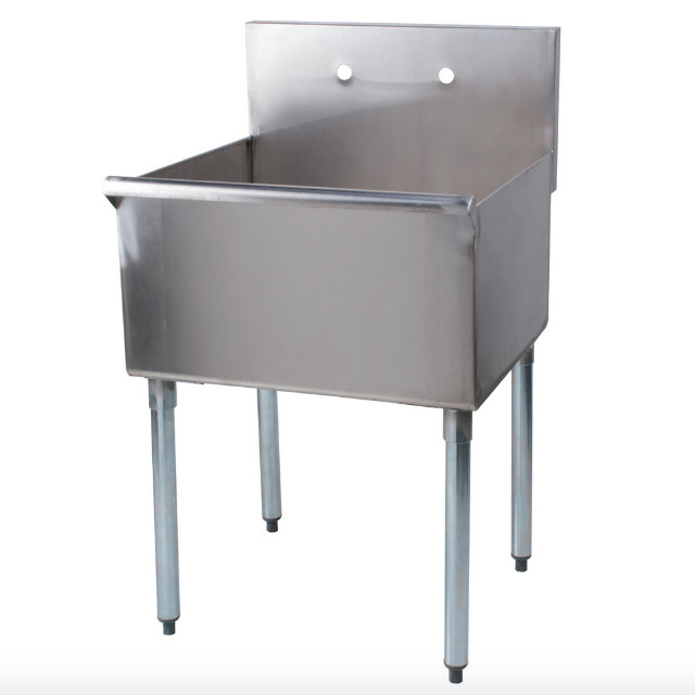 24″ x24″ x 14 Stainless Steel Commercial Utility Sink Prep Hand Wash Laundry Tub