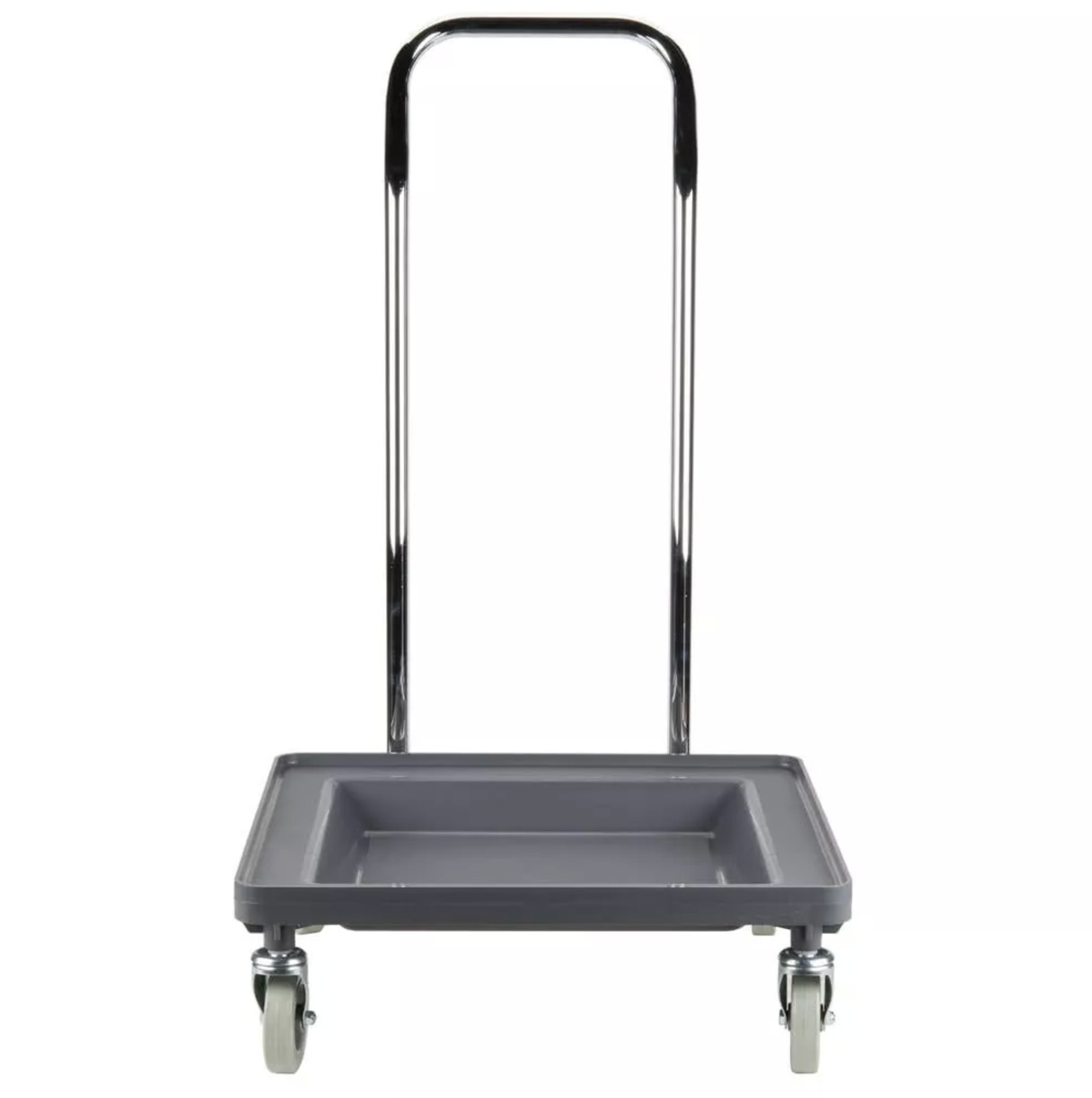 Commercial Dishwasher Plastic Dish Glass Rack Tray Shelf Cart Dolly 36″ Handle