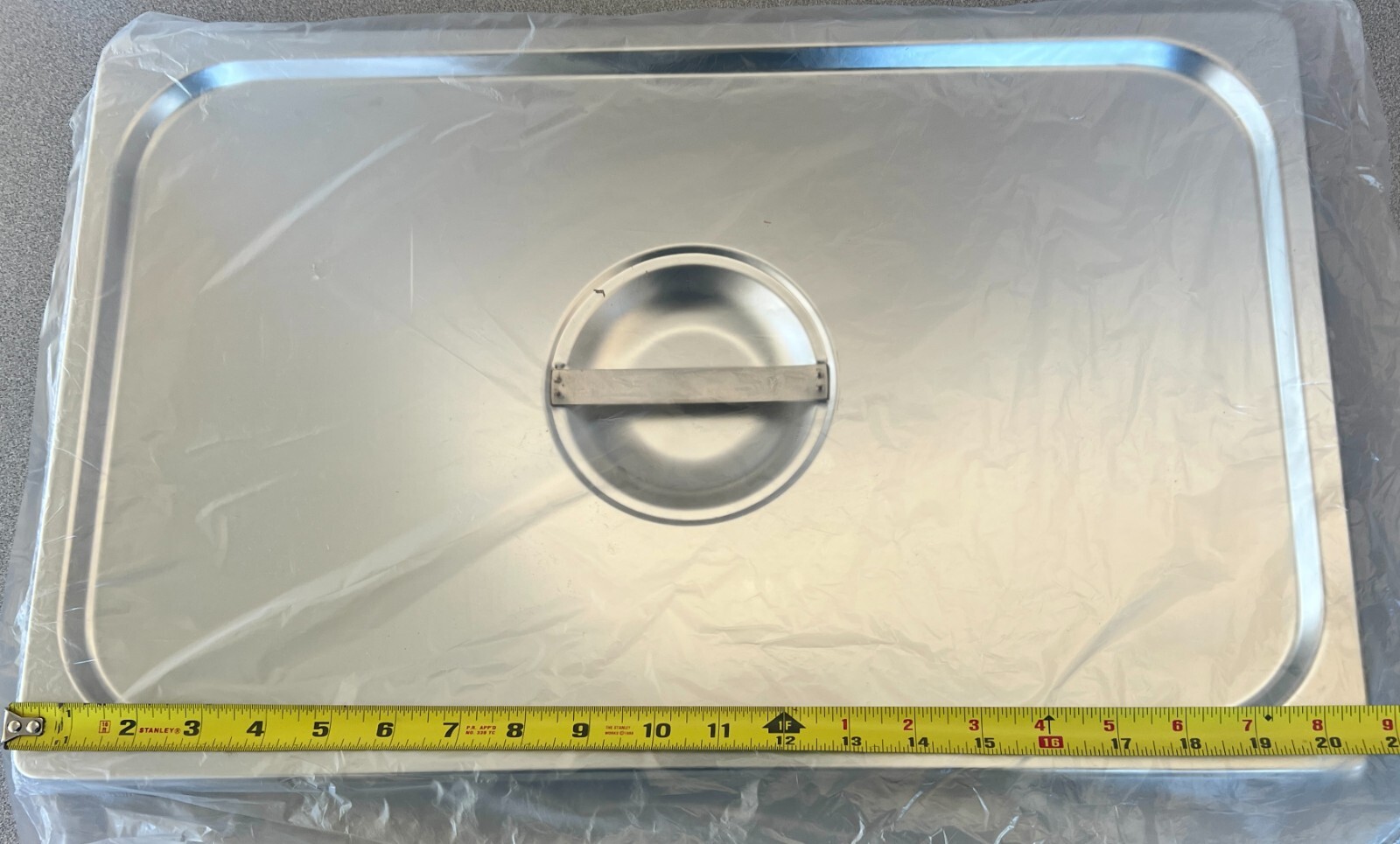 Steam Pan Cover – Stainless Steel Thunder Group STPA700C Full-Size