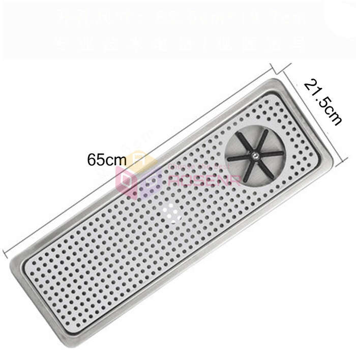 Professional Stainless Steel Bar Washing Cup Device Glass Rinser Drip Tray Cup