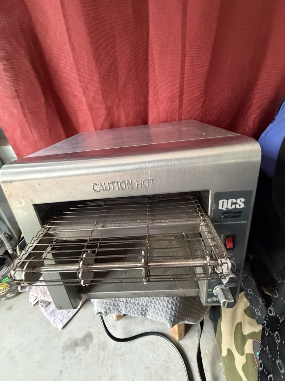 Star Holman QCS-1-350C Conveyor Countertop Toaster 350 Slices/Hr 120V