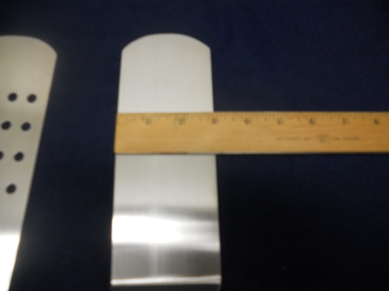 2Stainless Steel Spatula Turner Polar Ware NSF T6017 T6016 India 8 1/4″ x2 7/8″